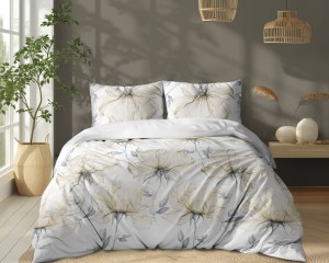 Pościel Bawełniana 220x200 + 2x70x80 Komplet 3cz 100% Bawełna