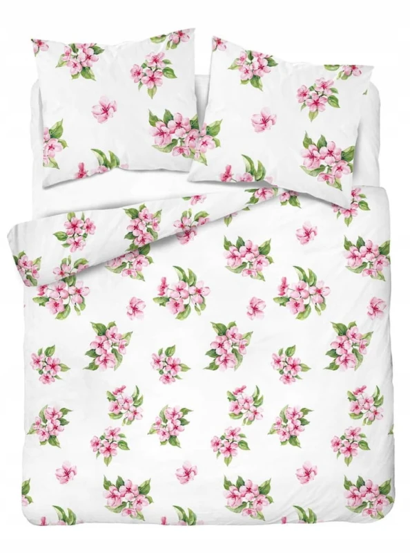 Pościel Bawełniana 220x200 + 2x70x80 Komplet 3cz 100% Bawełna