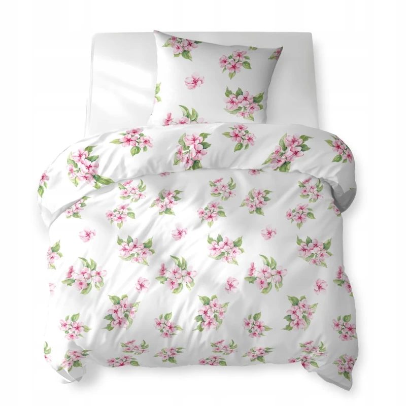 Pościel Bawełniana 220x200 + 2x70x80 Komplet 3cz 100% Bawełna