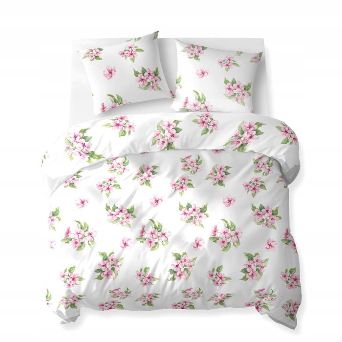 Pościel Bawełniana 220x200 + 2x70x80 Komplet 3cz 100% Bawełna
