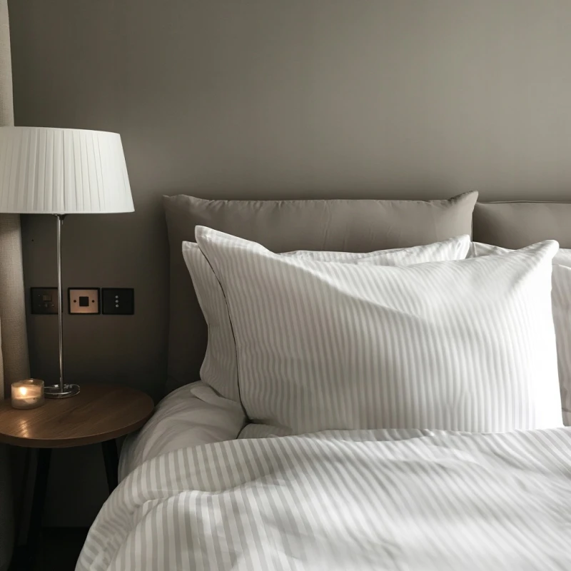 Poszwa na kołdrę 160x200 na zakład 25 cm Porto biała hotelowa Gładka