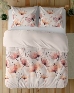 Pościel satynowa bawełna PREMIUM 140x200 + poszewka 70x80