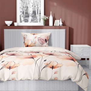 Pościel satynowa bawełna PREMIUM 140x200 + poszewka 70x80