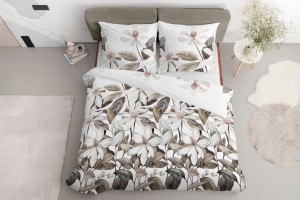 Pościel satynowa bawełna PREMIUM 140x200 + poszewka 70x80