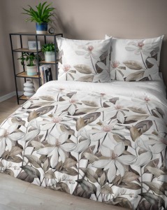 Pościel satynowa bawełna PREMIUM 140x200 + poszewka 70x80