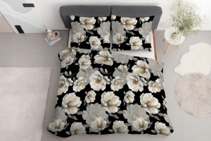 Pościel satynowa bawełna PREMIUM 140x200 + poszewka 70x80