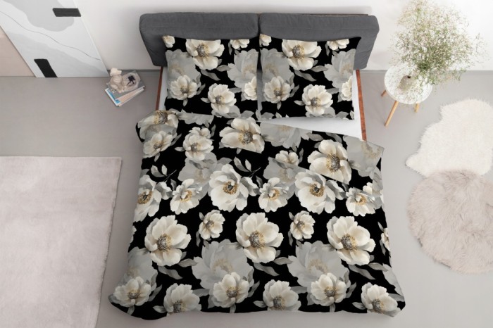 Pościel satynowa bawełna PREMIUM 140x200 + poszewka 70x80