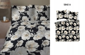 Pościel satynowa bawełna PREMIUM 140x200 + poszewka 70x80