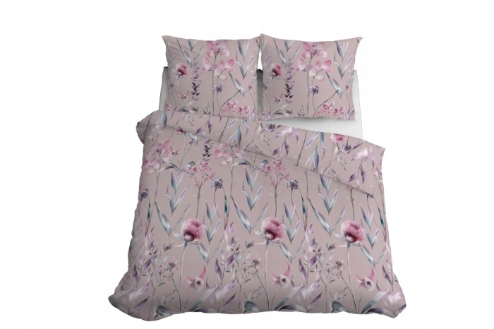 Pościel satynowa bawełna PREMIUM 140x200 + poszewka 70x80