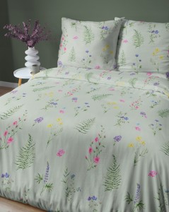 Pościel satynowa bawełna PREMIUM 140x200 + poszewka 70x80