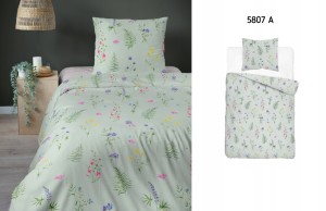 Pościel satynowa bawełna PREMIUM 140x200 + poszewka 70x80