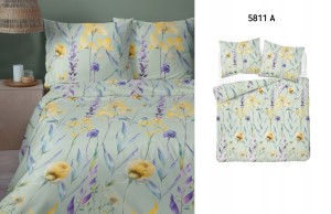 Pościel satynowa bawełna PREMIUM 140x200 + poszewka 70x80
