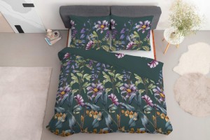 Pościel satynowa bawełna PREMIUM 140x200 + poszewka 70x80