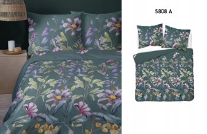 Pościel satynowa bawełna PREMIUM 140x200 + poszewka 70x80