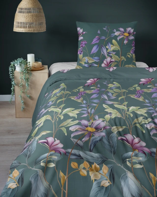 Pościel satynowa bawełna PREMIUM 140x200 + poszewka 70x80