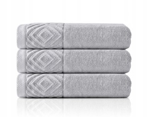 Ręcznik Kąpielowy PAULA 70x140 cm |100% Bawełna|550 g/m² |kolor Jasny szary
