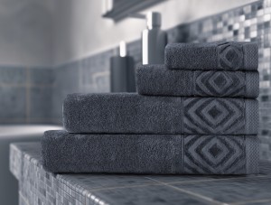 Ręcznik Kąpielowy PAULA 70x140 cm | 100% Bawełna |550 g/m² |kolor Grafitowy