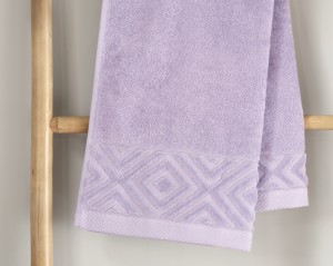 Ręcznik Kąpielowy PAULA 70x140 cm | 100% Bawełna | 550 g/m² | kolor Lila