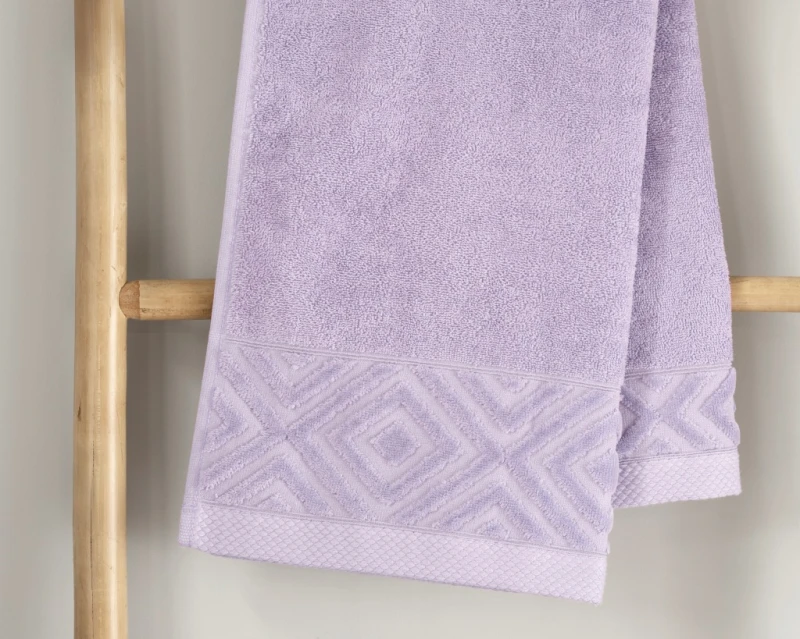 Ręcznik Kąpielowy PAULA 70x140 cm | 100% Bawełna | 550 g/m² | kolor Lila