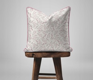 Pościel bawełniana 220x200 Perkal + 2x 70x80 Kwiaty Komplet Premium