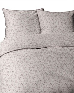 Pościel bawełniana 220x200 Perkal + 2x 70x80 Kwiaty Komplet Premium