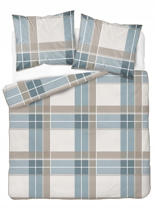Pościel bawełniana 220x200 Perkal + 2x 70x80 Kwiaty Komplet Premium