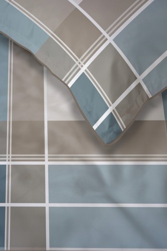 Pościel bawełniana 220x200 Perkal + 2x 70x80 Kwiaty Komplet Premium