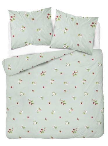 Komplet Pościeli Bawełnianej 220x200 Kwiaty 100% Bawełna + 2 Poszewki