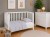 Komplet pościeli muślinowej 90×120+40×60 Szara 100% bawełna