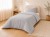 Komplet pościeli muślinowej 90×120+40×60 Szara 100% bawełna