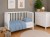 Komplet pościeli muślinowej 100x135+ poszewka40×60 Niebieski 100% bawełna