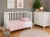 Komplet pościeli muślinowej 100x135+poszewka 40×60 Różowa 100% bawełna
