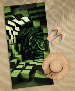 Ręcznik plażowy dziecięcy 70cm x 140cm GAME