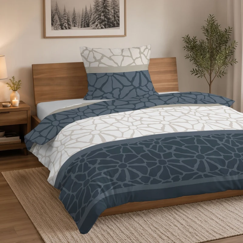 Pościel flanelowa 220x200 2X 70x80 100% bawełna