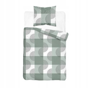 Pościel flanelowa 220x200 2X 70x80 100% bawełna KRATA