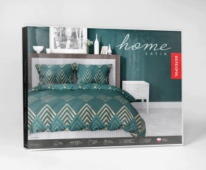 Pościel satynowa bawełna PREMIUM 140x200 + poszewka 70x80