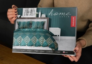Pościel satynowa bawełna PREMIUM 140x200 + poszewka 70x80