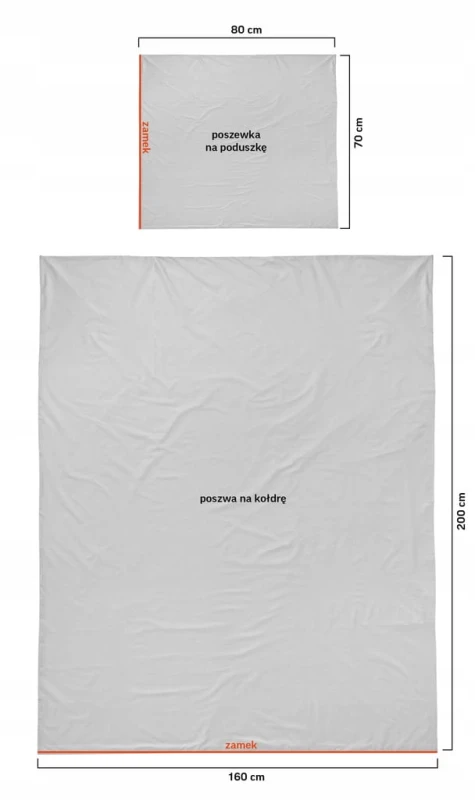 Pościel FLUO kołdra160cm x 200cm + 1 x poduszka 70cm x 80cm JEDNOROŻEC