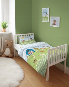 Pościel niemowlęca Bawełniana 100cm x 135cm Mała Farma