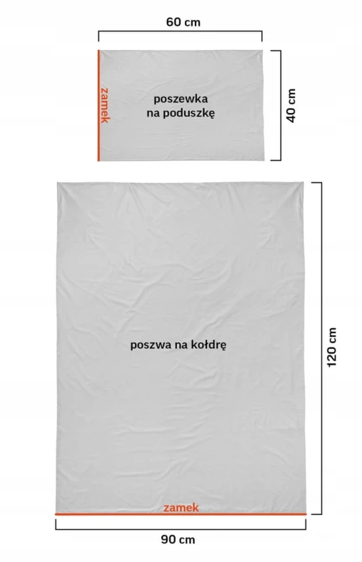 Pościel niemowlęca Bawełniana 90 x 120 cm wesoła dżungla