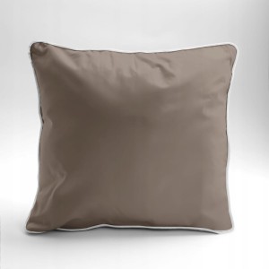 Pościel GŁADKA MAKOSATYNA kołdra 220cmx200cm + 2xpoduszka 70cmx80cm TAUPE