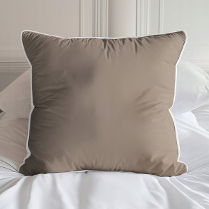 Pościel GŁADKA MAKOSATYNA kołdra 220cmx200cm + 2xpoduszka 70cmx80cm TAUPE