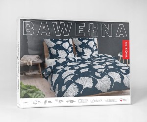 Pościel BAWEŁNA, kołdra 220cm x 200cm + 2x poduszka 70cm x 80cm