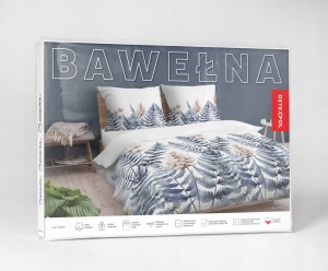 Pościel BAWEŁNA, kołdra 140cm x 200cm + 1x poduszka 70cm x 80cm