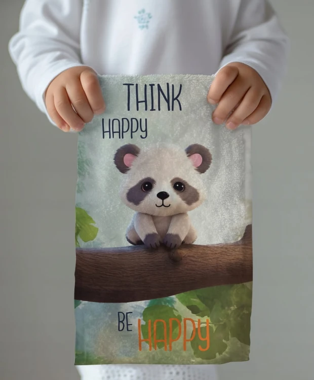 Ręczniczek dziecięcy 30cm x 50cm PANDA