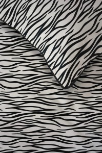 Pościel bawełna, Perkal, kołdra 160cmx200cm + 2x poduszka70cmx80cm, zebra