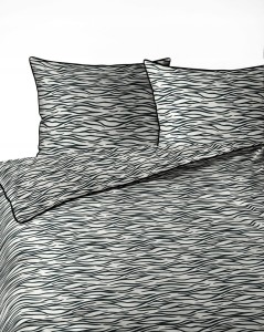 Pościel bawełna, Perkal, kołdra 160cmx200cm + 2x poduszka70cmx80cm, zebra