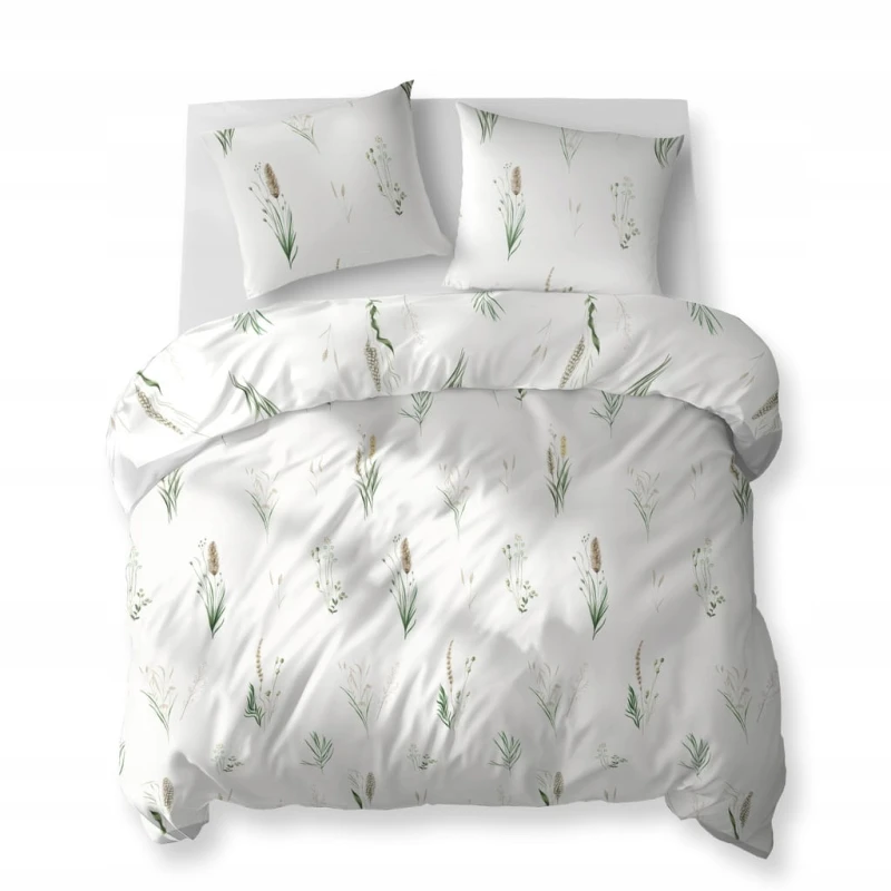Pościel Bawełniana 160x200 + 2x70x80 Komplet 3cz 100% Bawełna