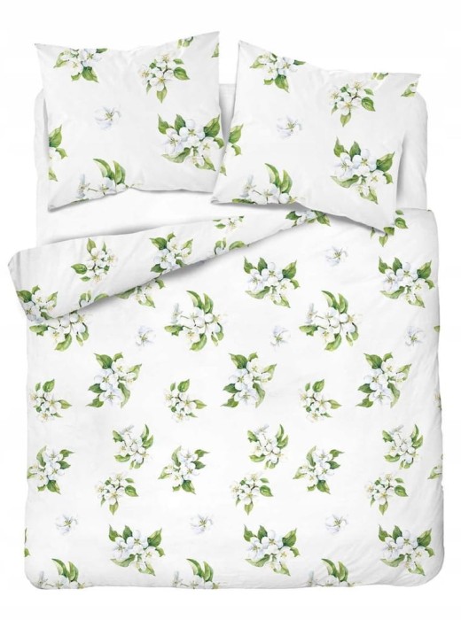 Pościel Bawełniana 160x200 + 2x70x80 Komplet 3cz 100% Bawełna