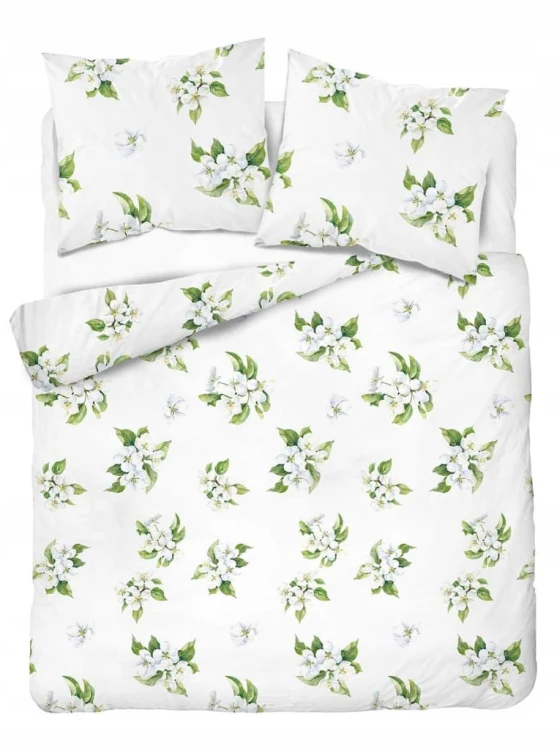 Pościel Bawełniana 160x200 + 2x70x80 Komplet 3cz 100% Bawełna